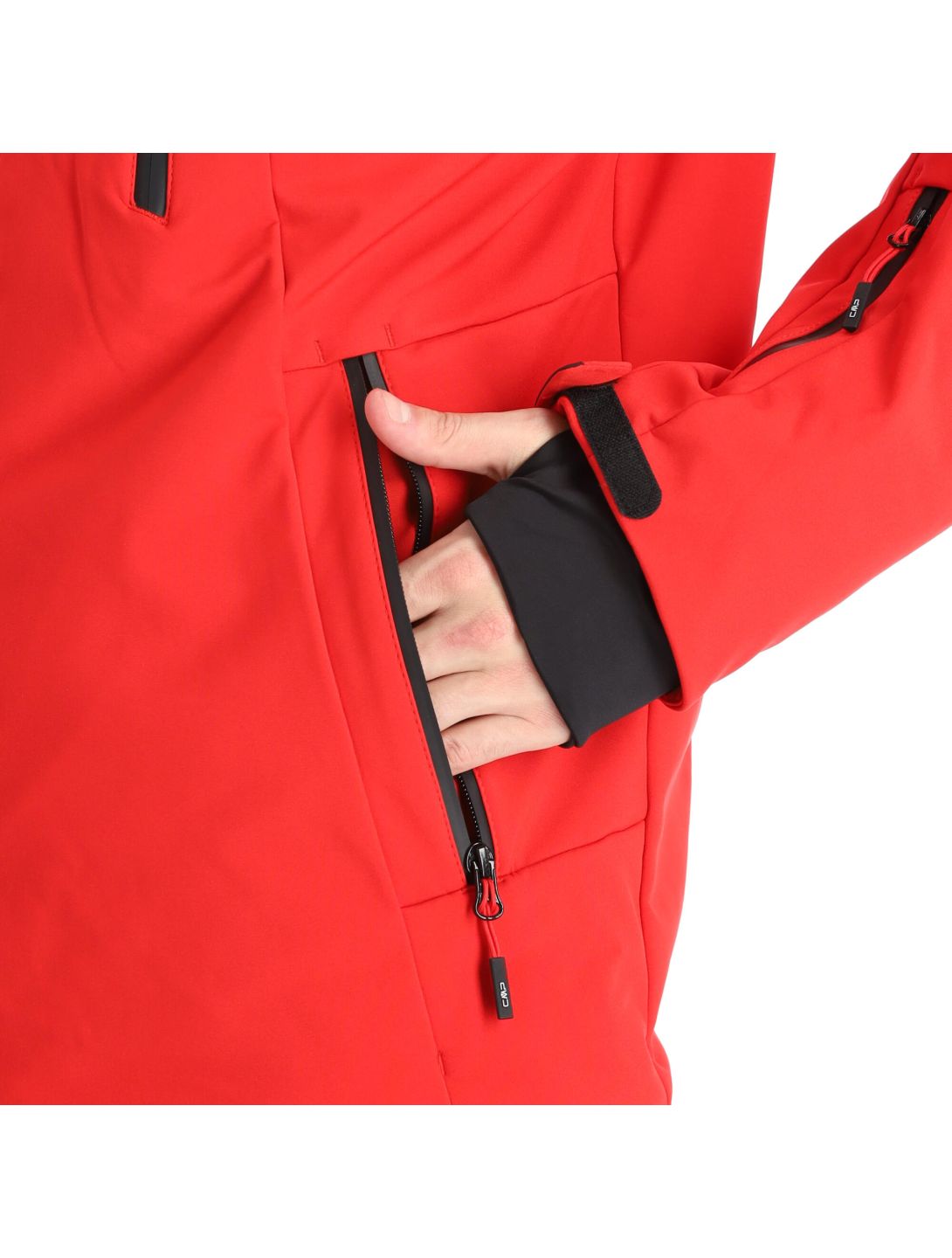 CMP, 30W0327 softshell uomo rosso ferrari