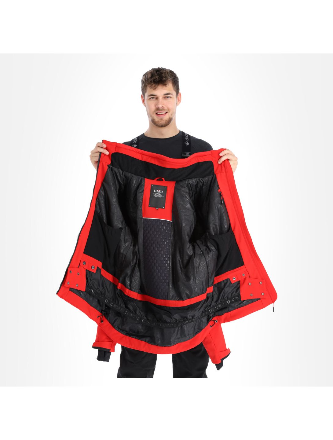 CMP, 30W0327 softshell uomo rosso ferrari