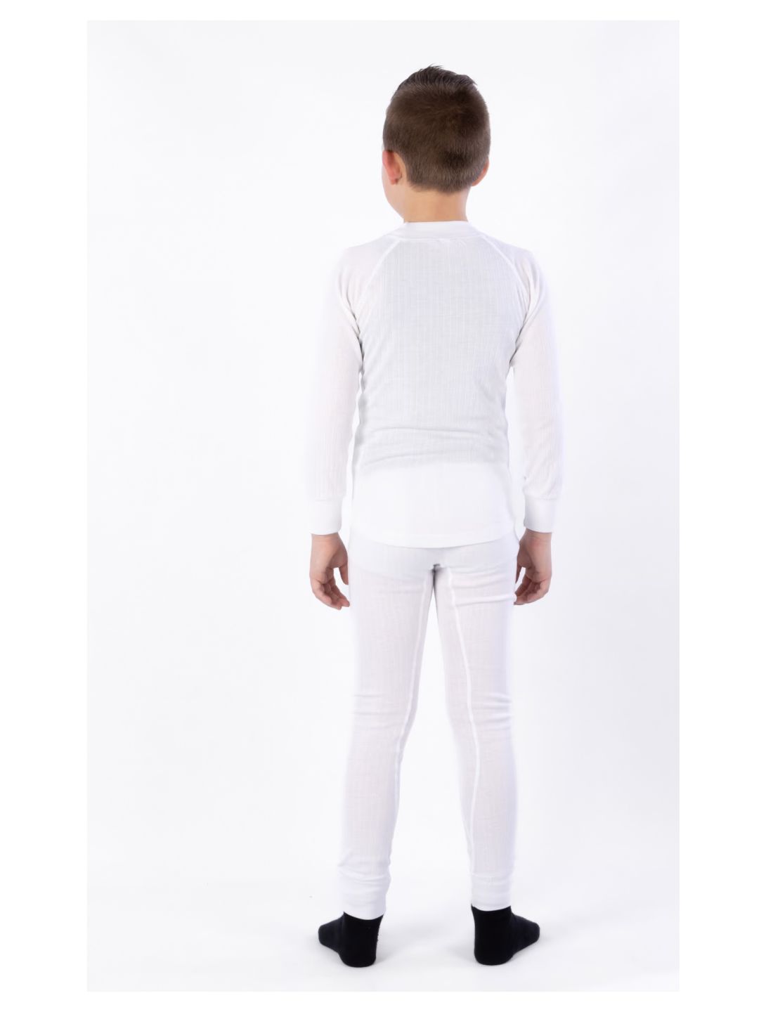 Avento, Thermal Pants 2-pack pantaloni termici 2-pack bambino White bianco 