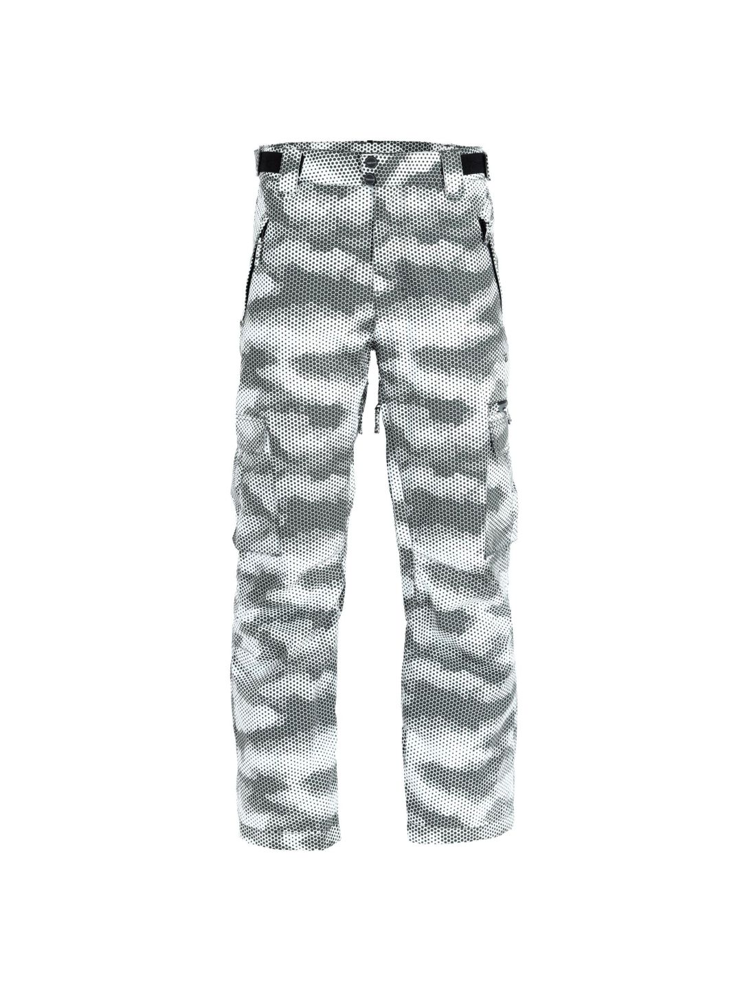 Rehall, Ride-R pantaloni da sci uomo honeycomb camo bianco