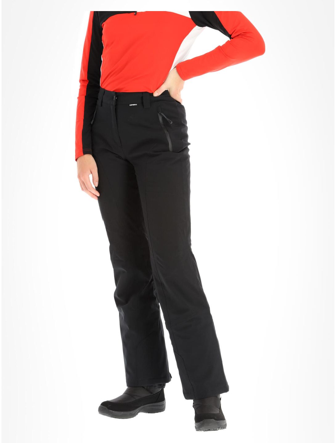 Icepeak, Freyung pantaloni da sci donna Black nero 