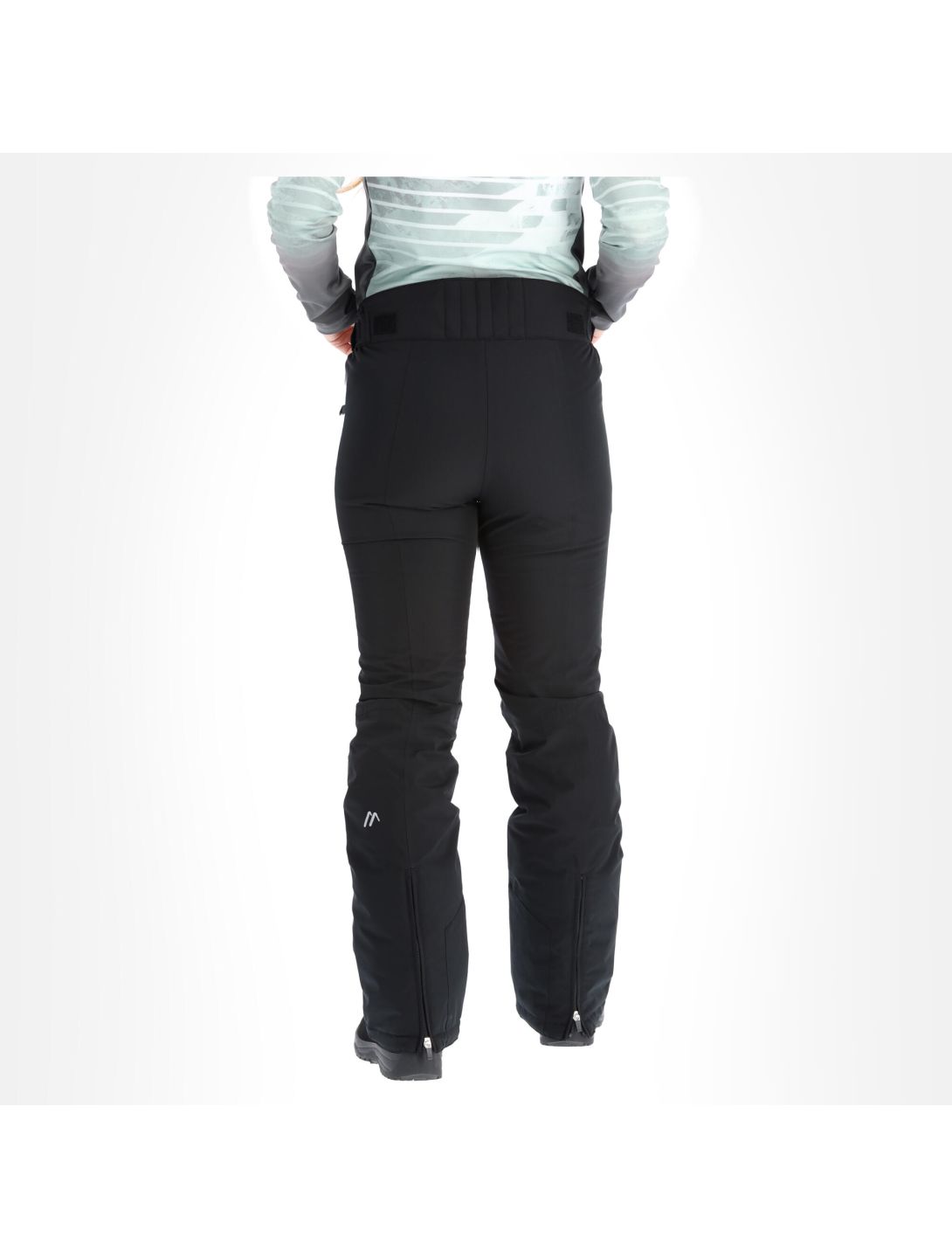 Maier Sports, Vroni Slim pantaloni da sci conformato lungo donna nero 