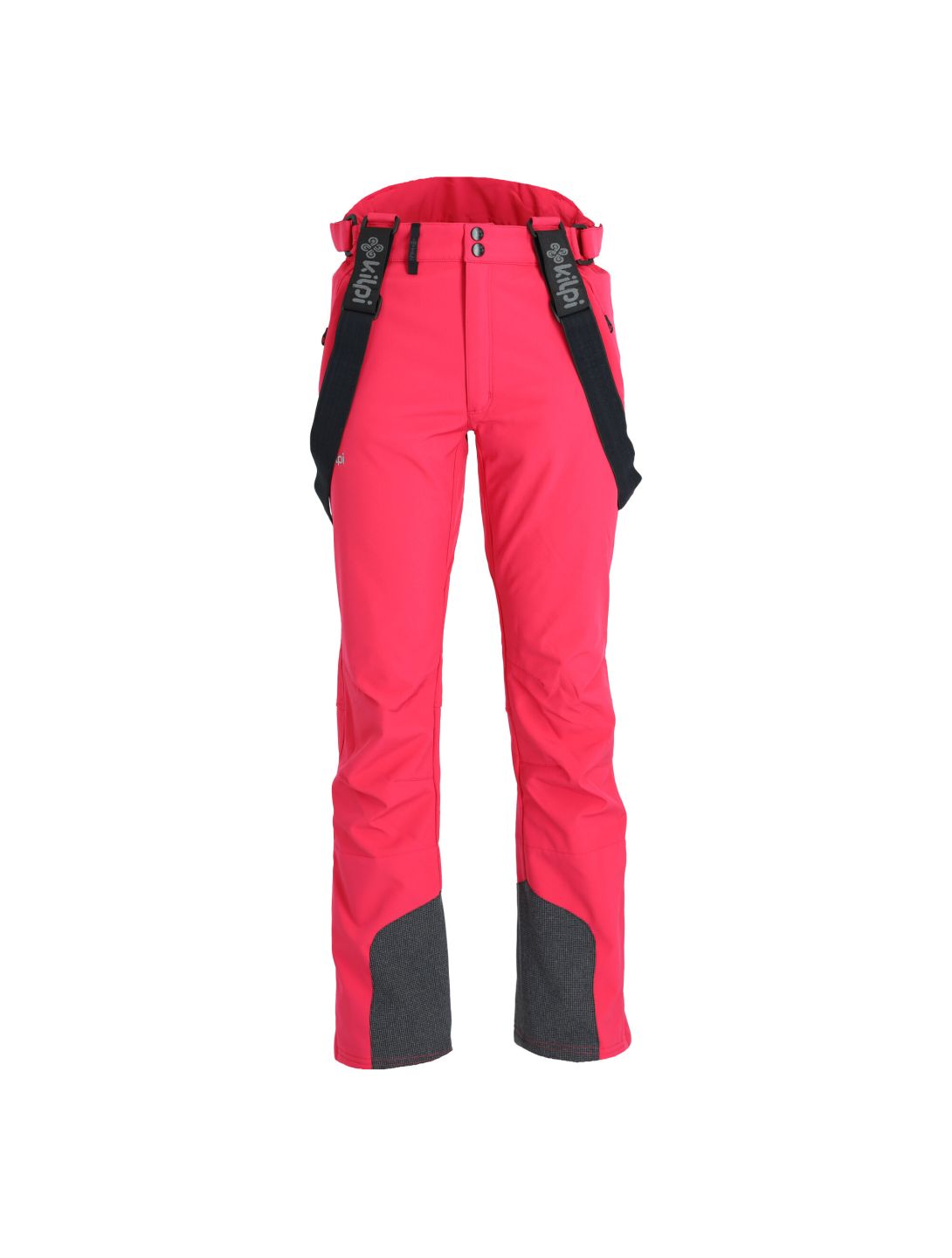 Kilpi, Rhea-W pantaloni da sci softshell taglie forti donna rosa