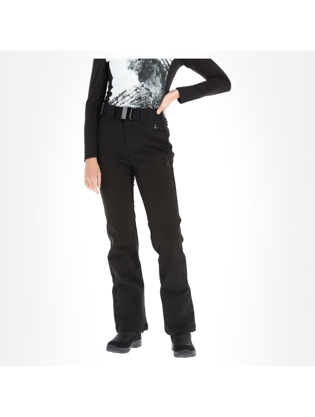 Luhta,  Joensuu pantaloni da sci softshell donna nero