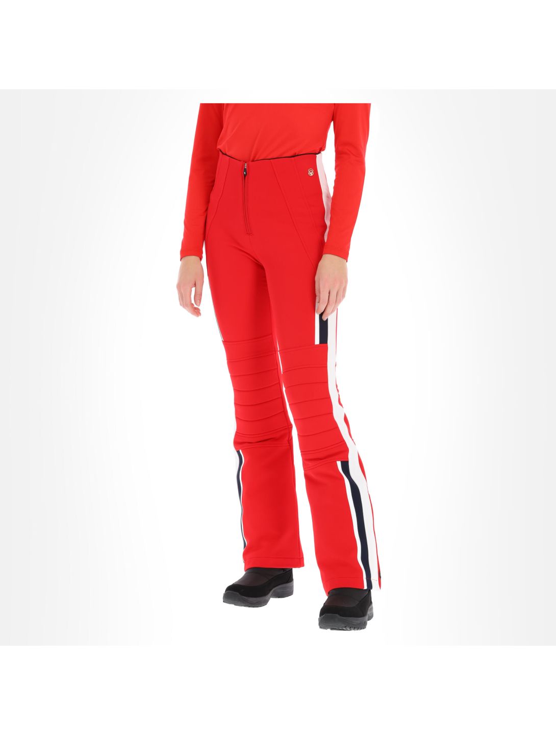 Sportalm, 942808540 pantaloni da sci softshell donna crimson rosso