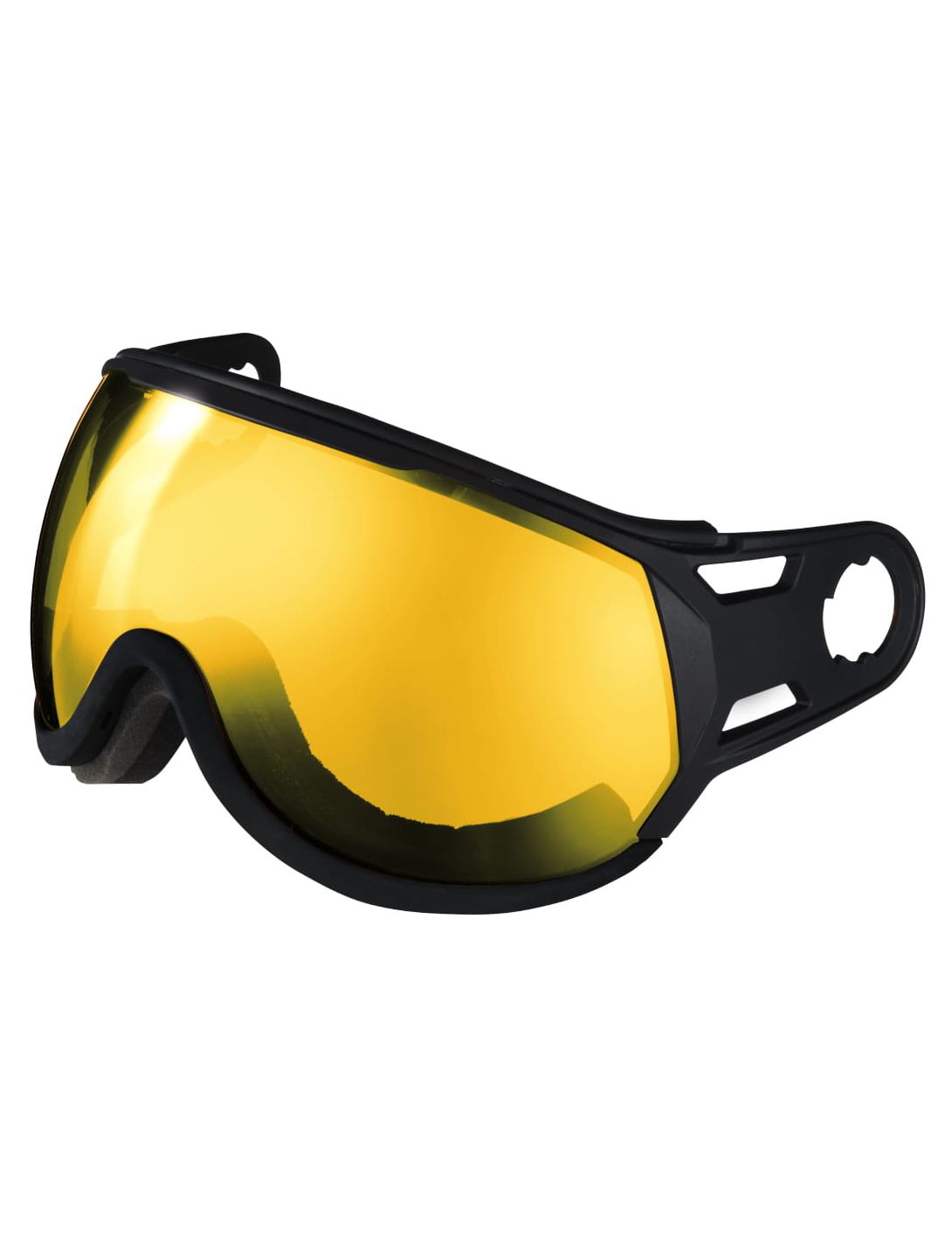 Cairn, Visor Polarized Yellow, visiera polarizzata per casco Cosmos Polarized, nero giallo