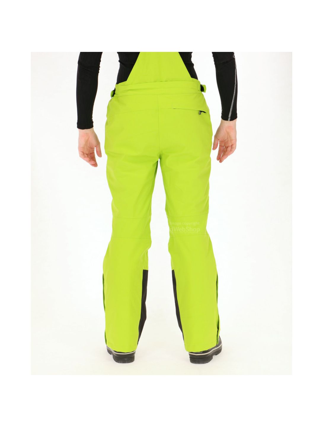 CMP, pantaloni da sci,uomo, verde lime