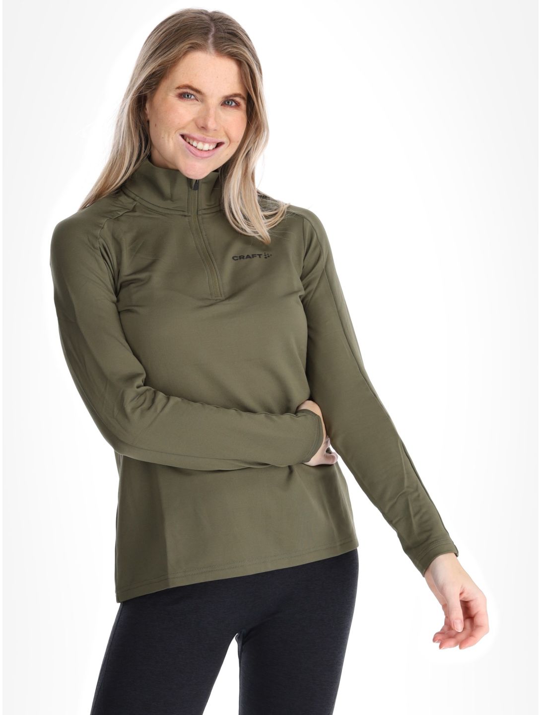 Craft, Core Gain maglione donna Rift verde 