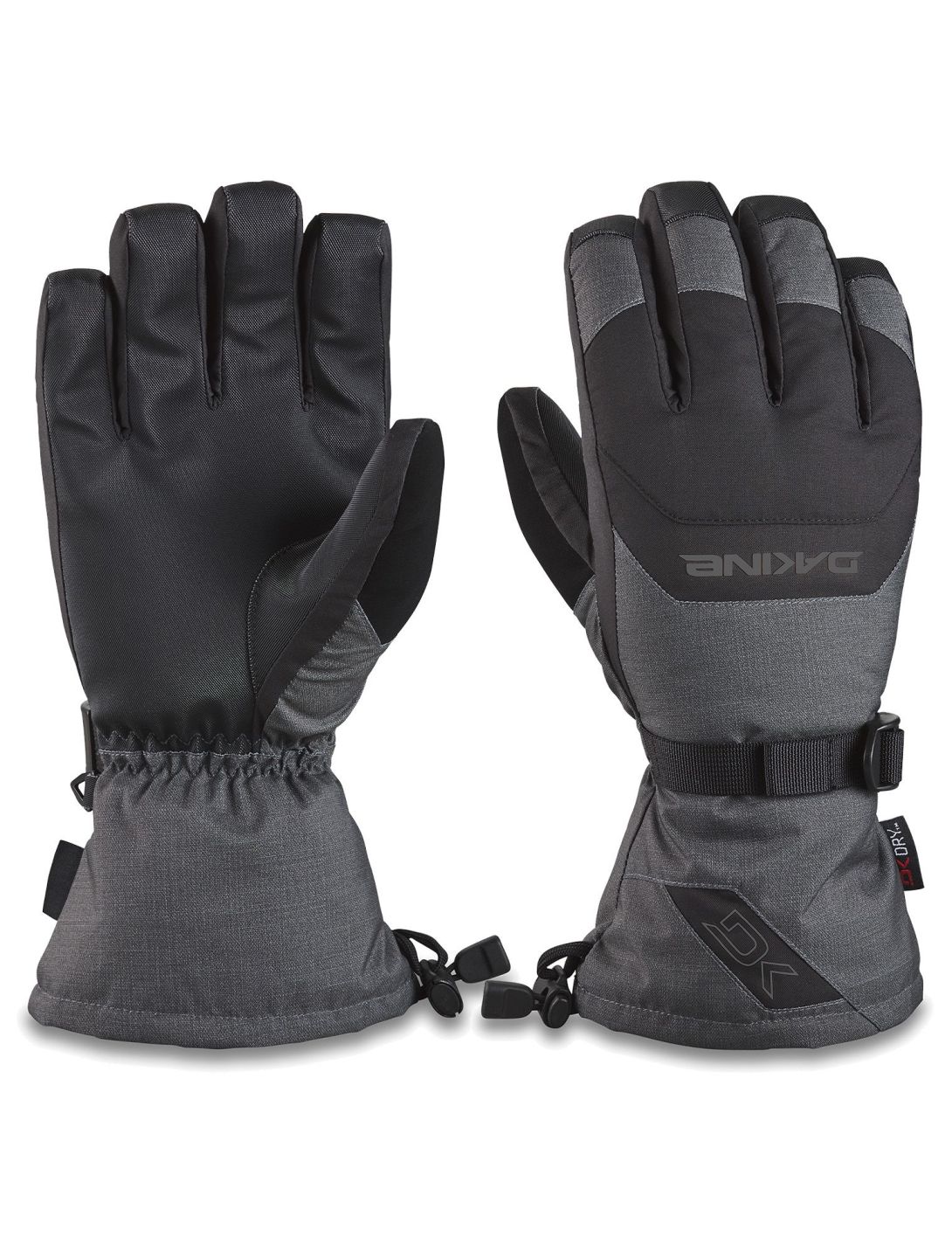 Dakine, Scout guanti da sci uomo Carbon grigio 