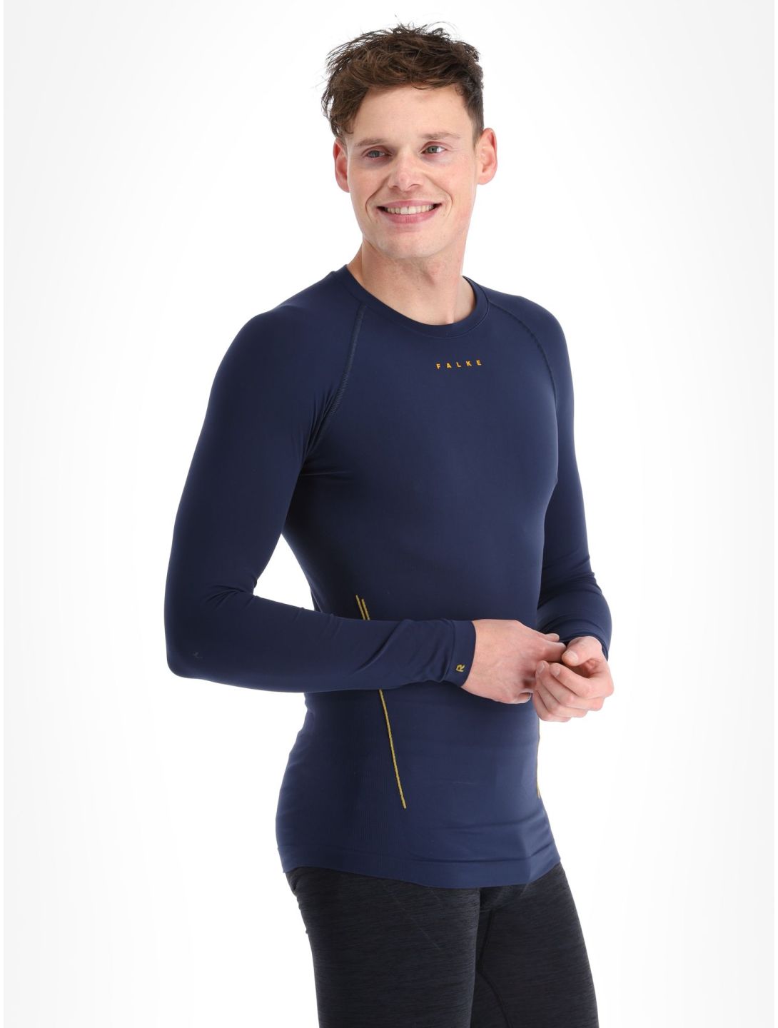 Falke, Longsleeve Trend maglia termica uomo Space Blue blu 