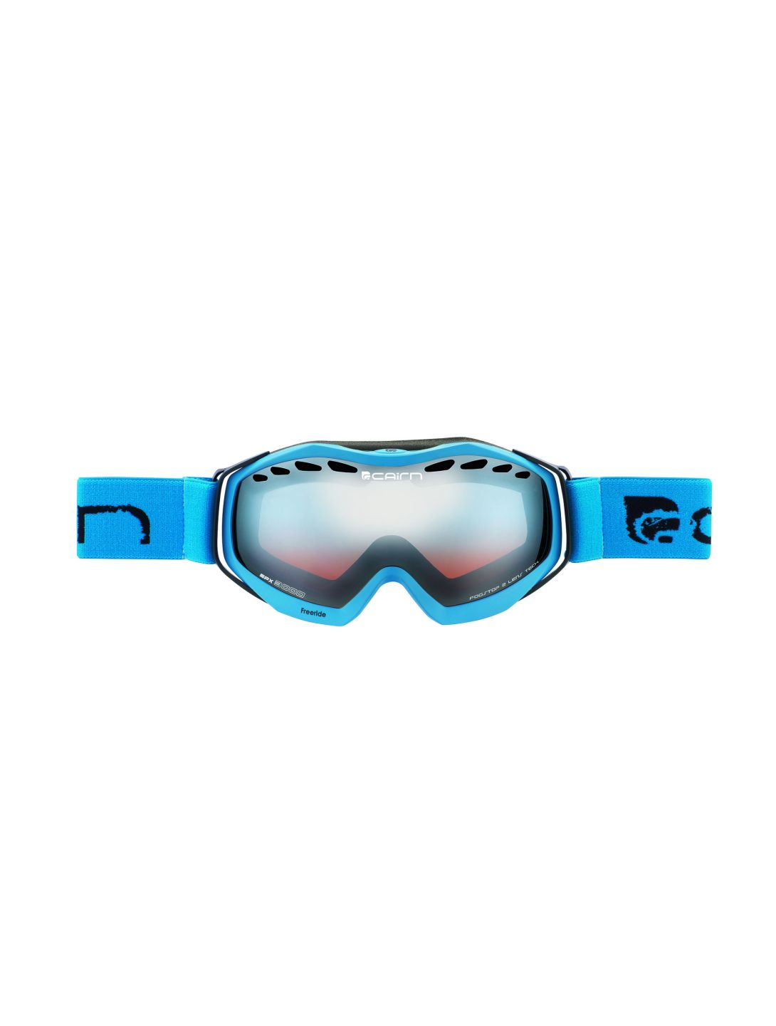 Cairn, Freeride, ski goggles, Neon blue