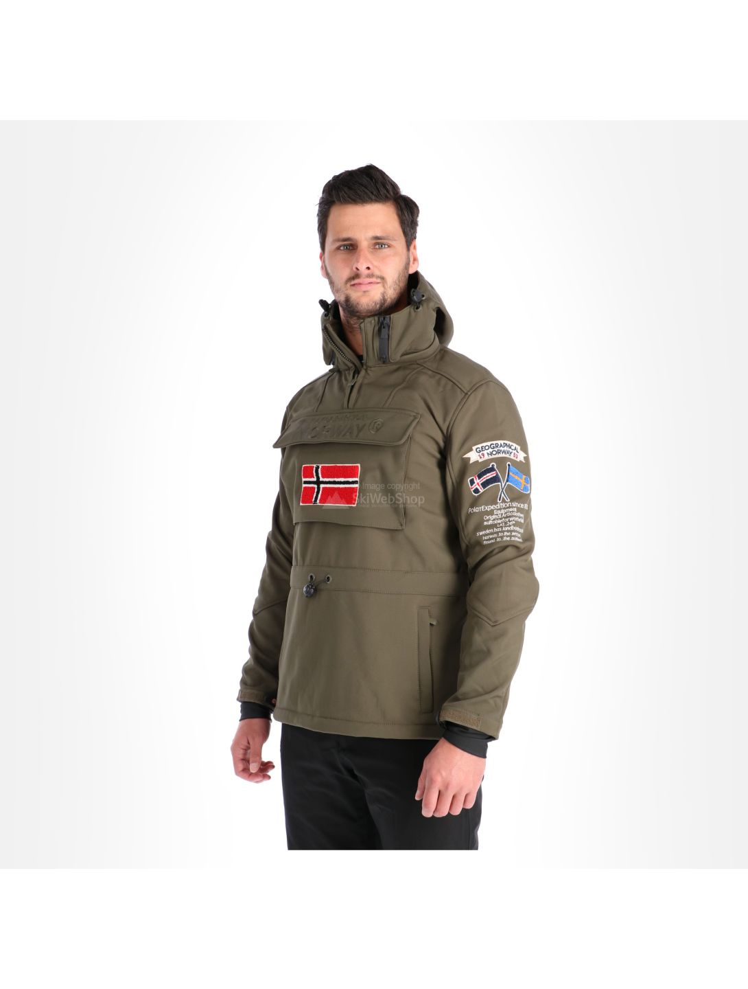 Geographical Norway Giacche Marrone Uomo Chomer_man_kaki