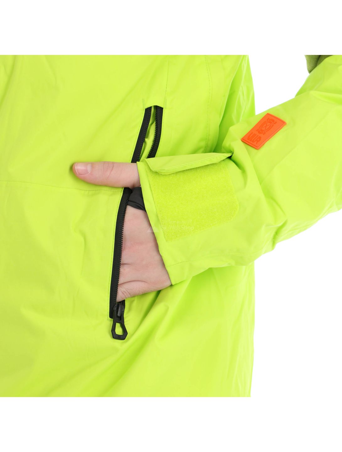 Helly Hansen, Straightline lifaloft, giacca sci, uomo, verde lime