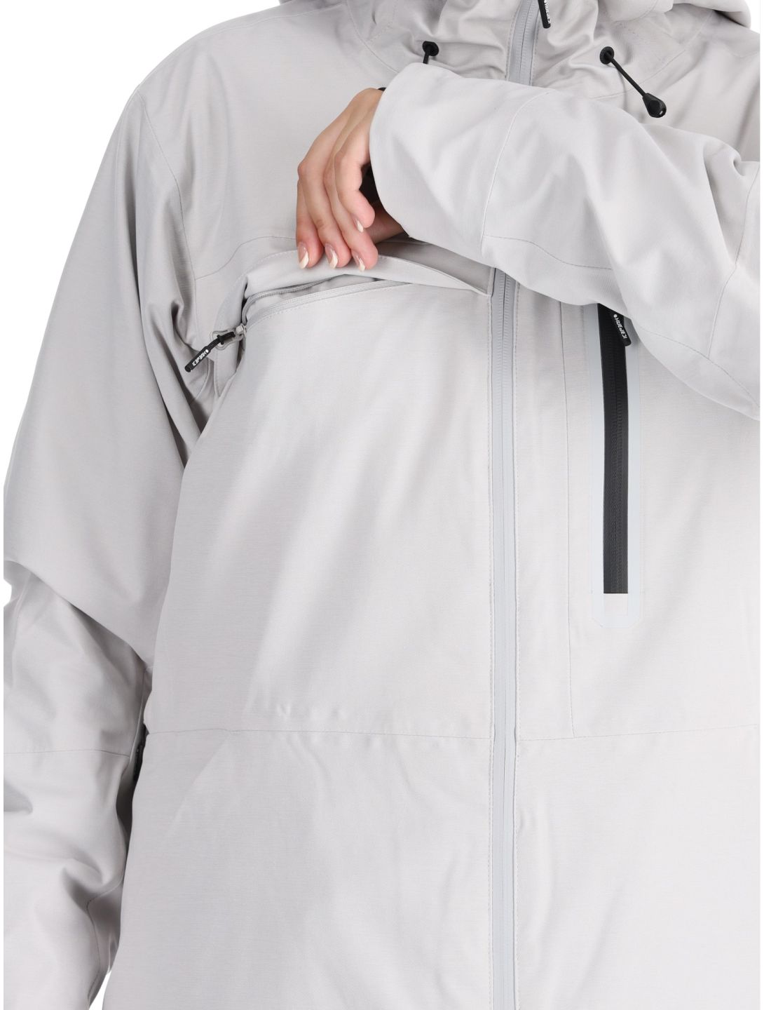 Icepeak, Curran giacca sci donna Light Grey grigio 