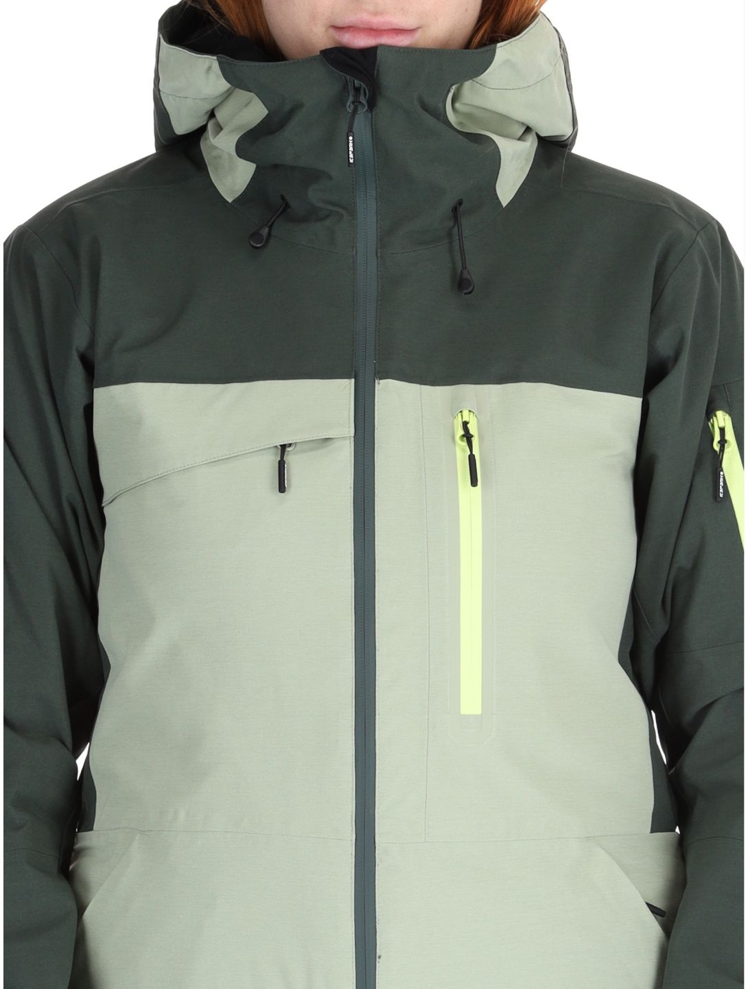 Icepeak, Curran giacca sci donna Asparagus verde 