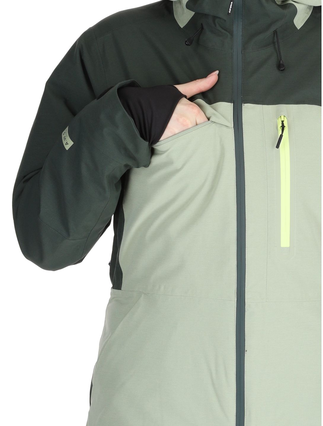 Icepeak, Curran giacca sci donna Asparagus verde 