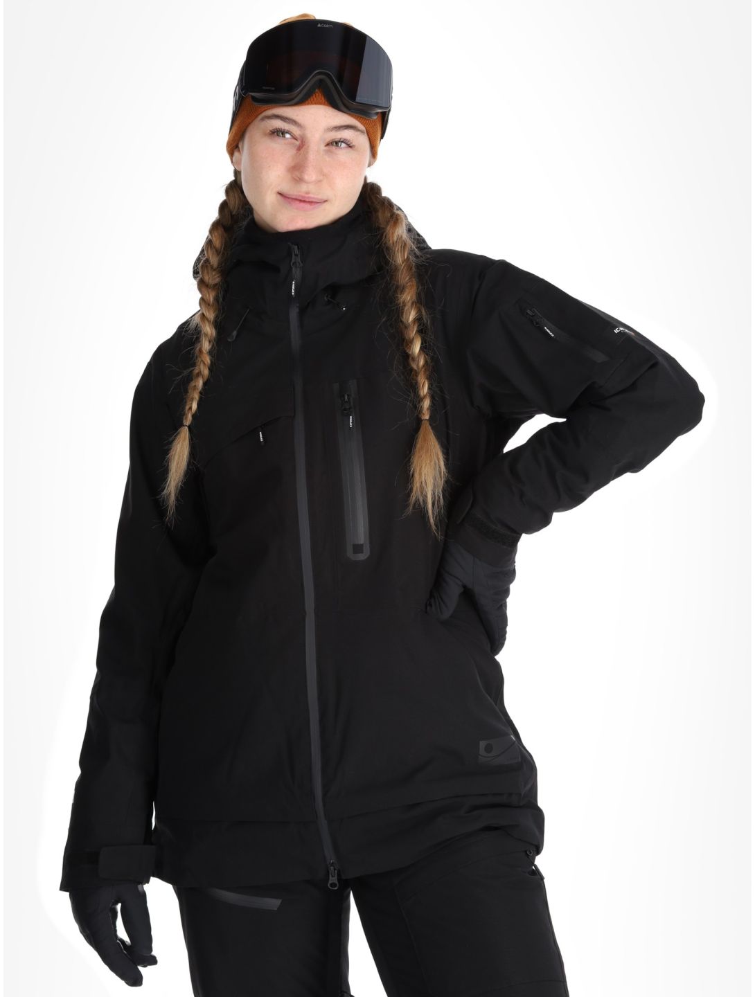 Icepeak, Curran giacca sci donna Black nero 