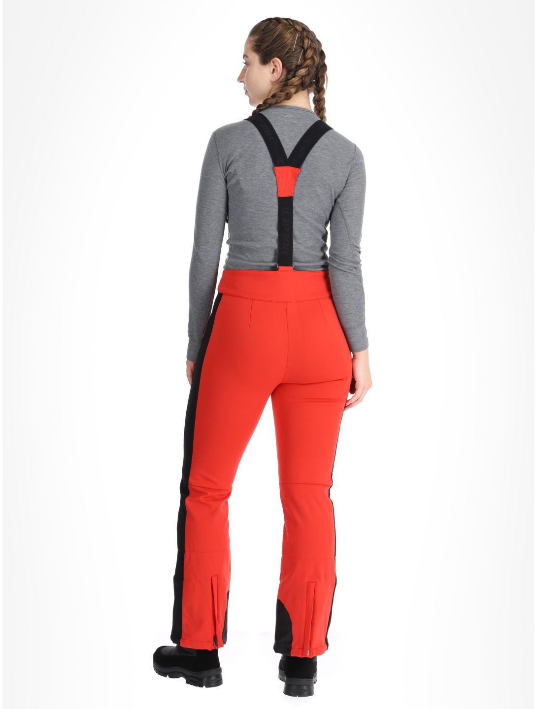 Icepeak, Ellsworth pantaloni da sci softshell donna Coral-Red rosso 