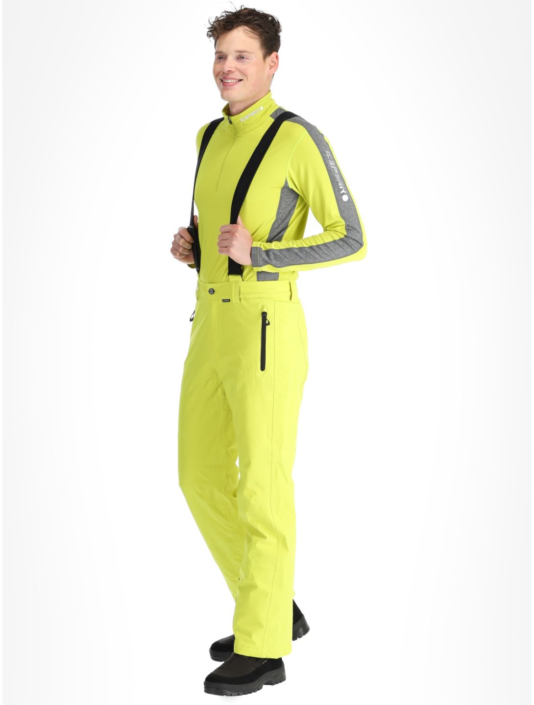 Icepeak, Freiberg pantaloni da sci uomo Aloe verde 