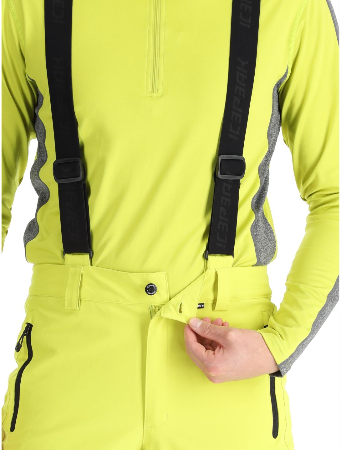 Icepeak, Freiberg pantaloni da sci uomo Aloe verde 