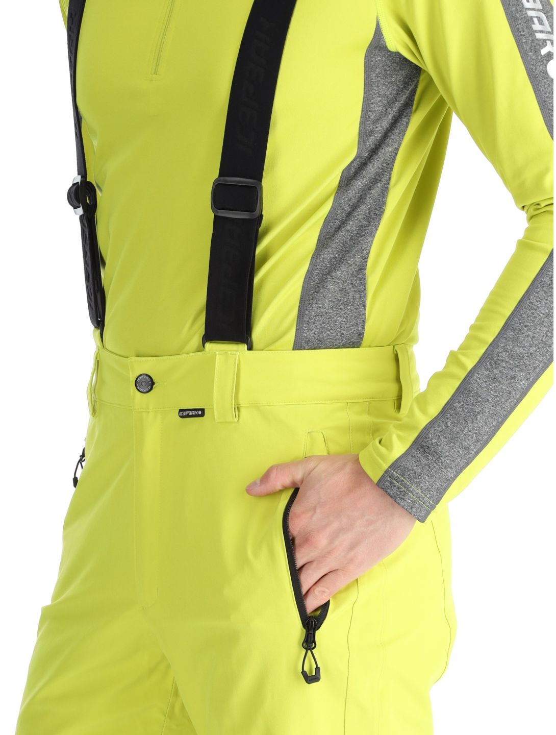 Icepeak, Freiberg pantaloni da sci uomo Aloe verde 