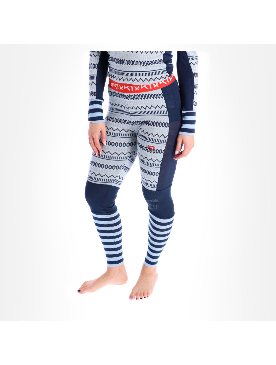 Kari Traa, Åkle pant, FB pantaloni termici donna, blu navy