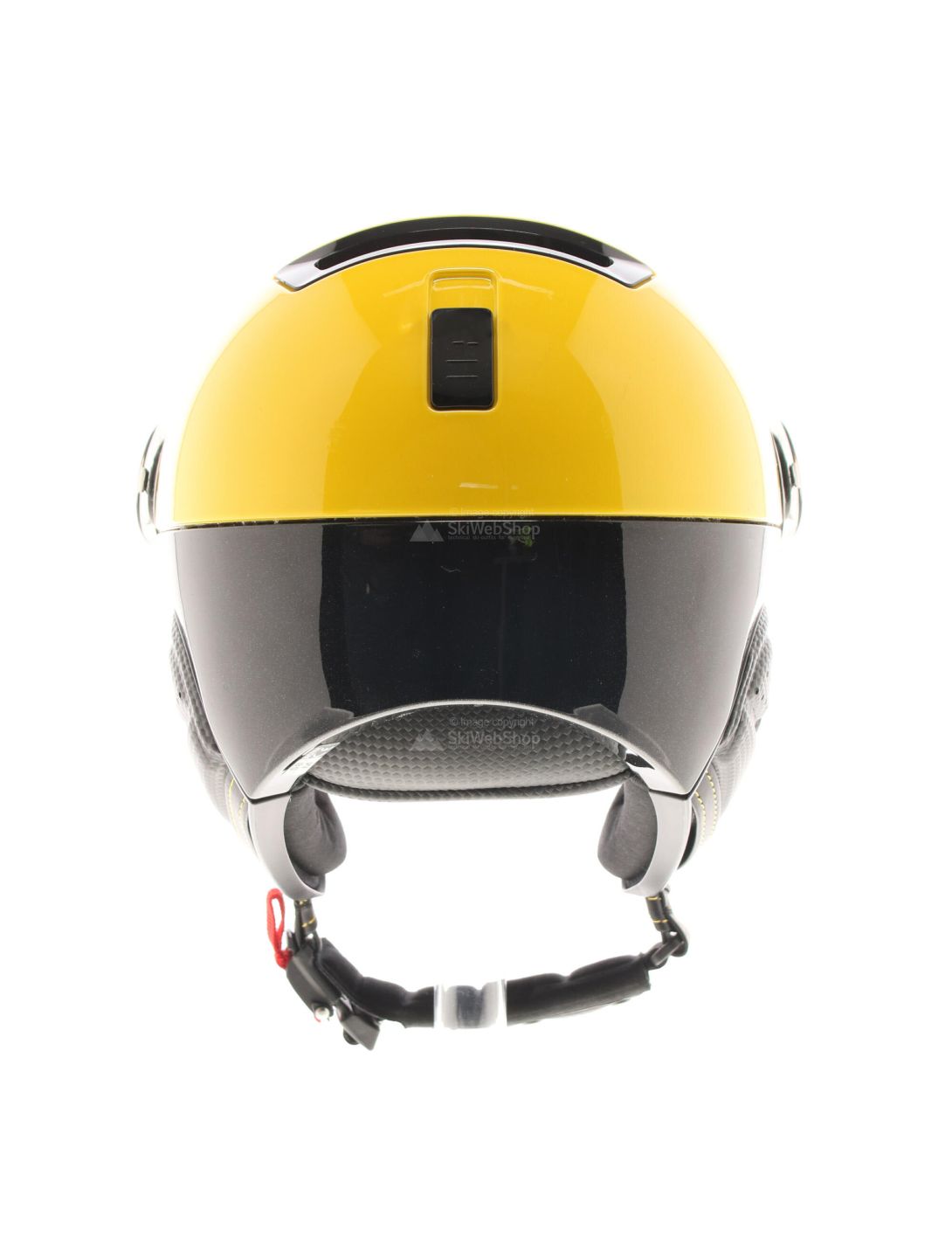 Kask, Montecarlo photochromic, caschetto con visiera, OTG, giallo/rosso/nero