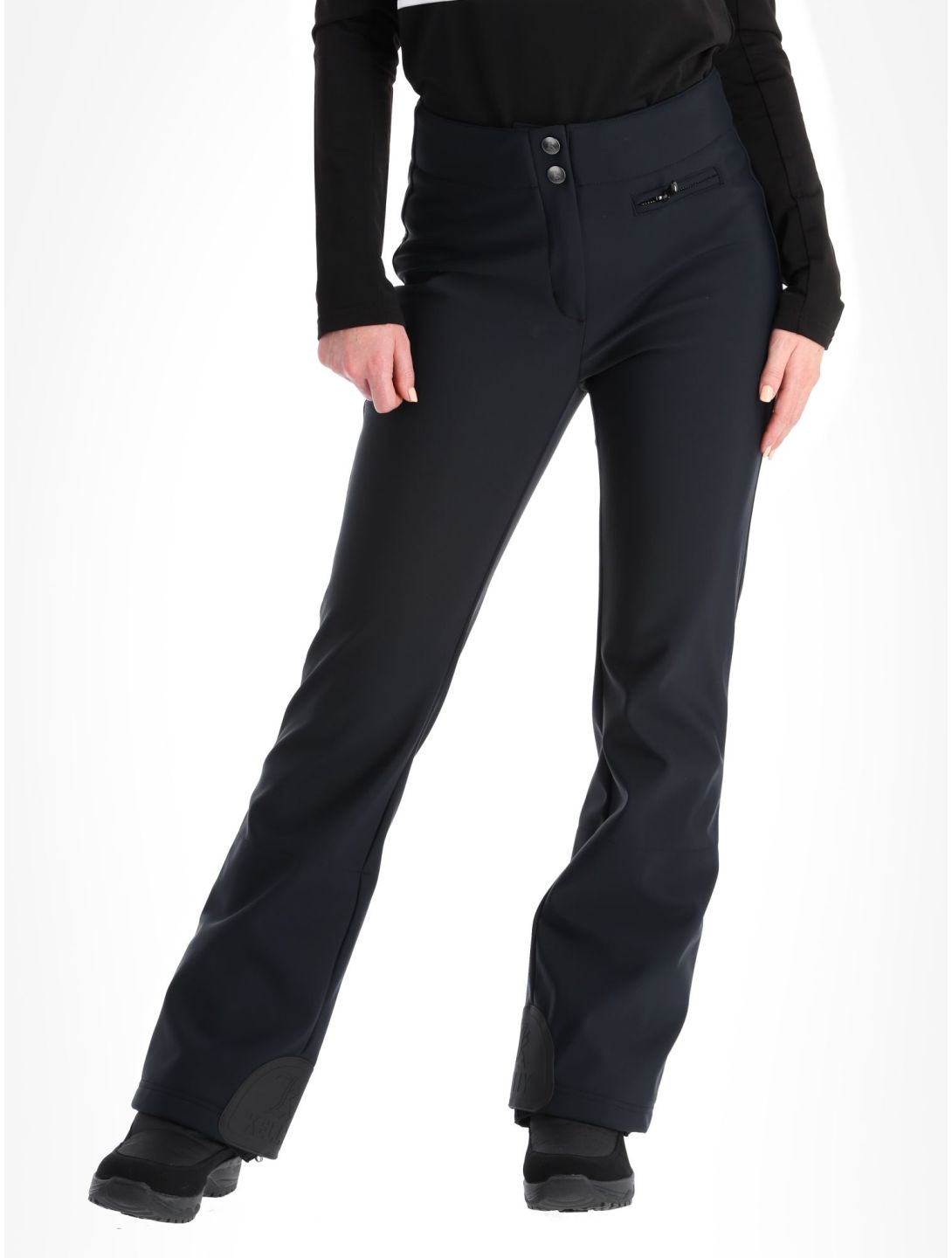 Kelly, Liz pantaloni da sci softshell donna Black nero 