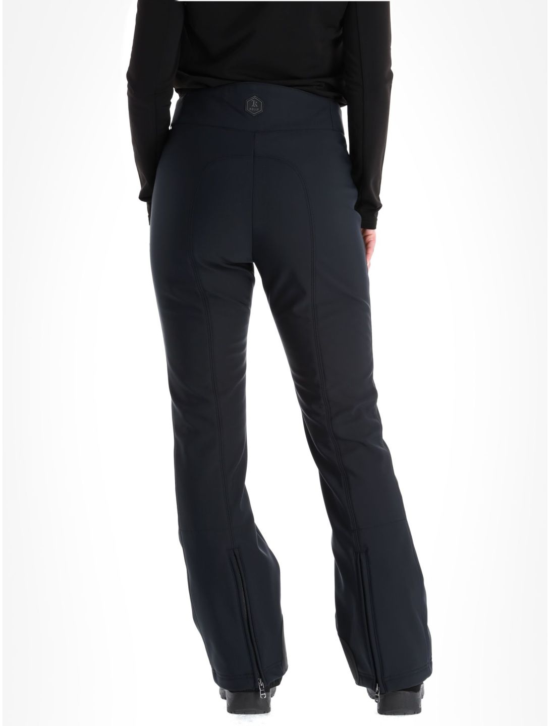 Kelly, Liz pantaloni da sci softshell donna Black nero 