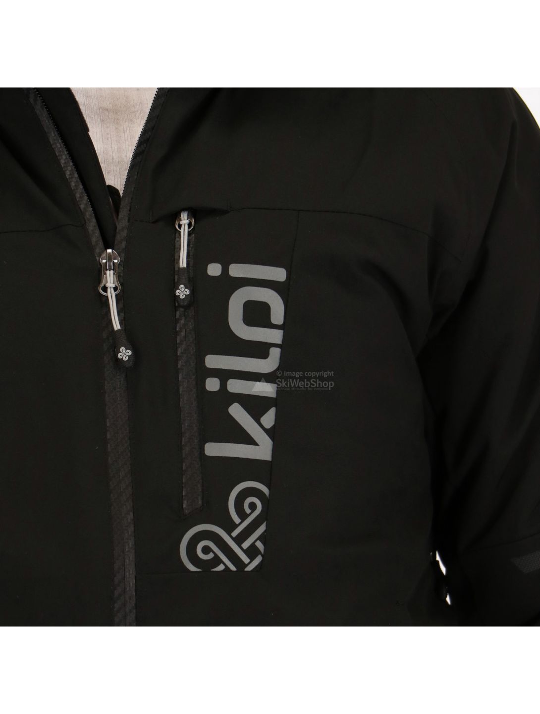 Kilpi, Uran stretch ski jacket, men, black