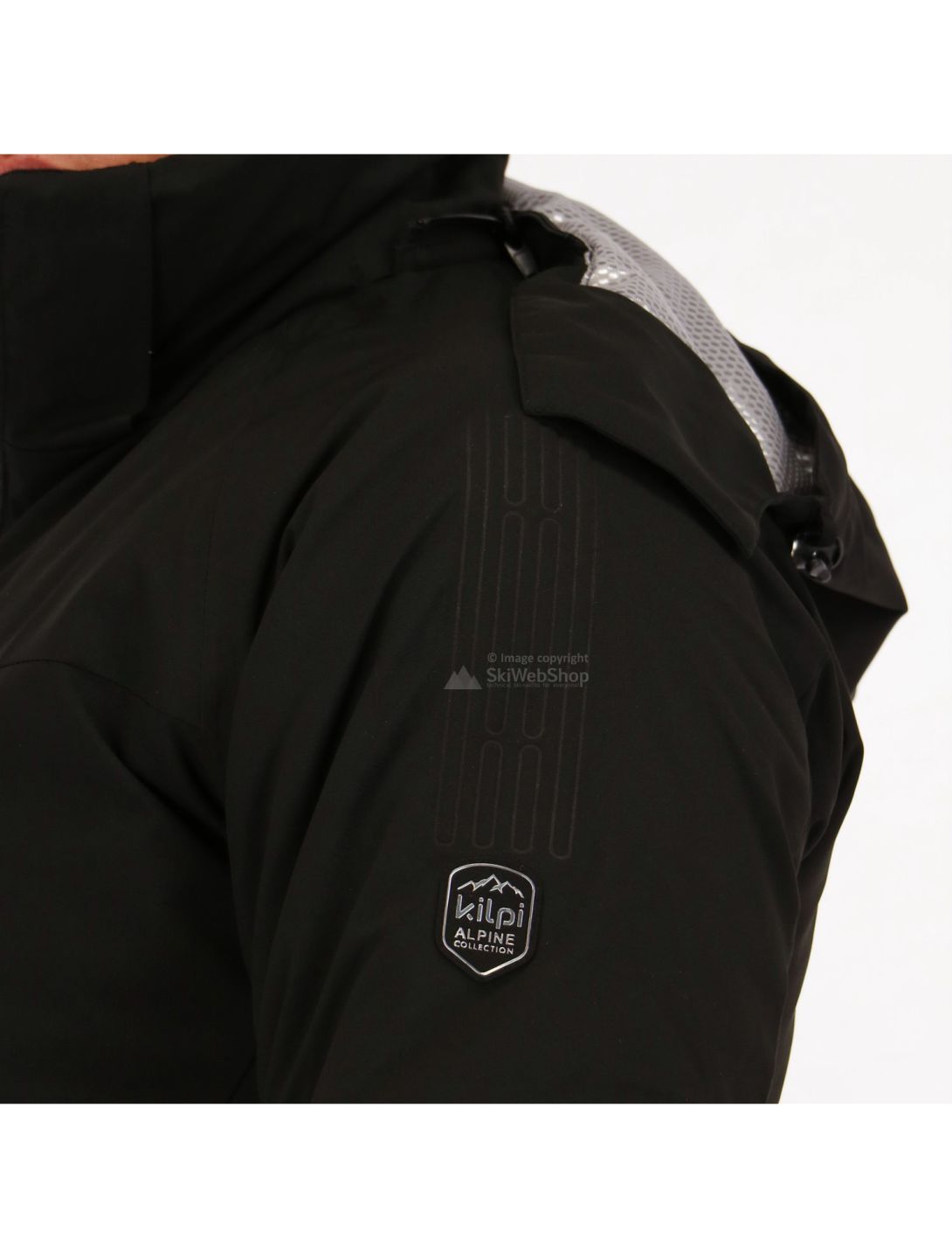 Kilpi, Uran stretch ski jacket, men, black