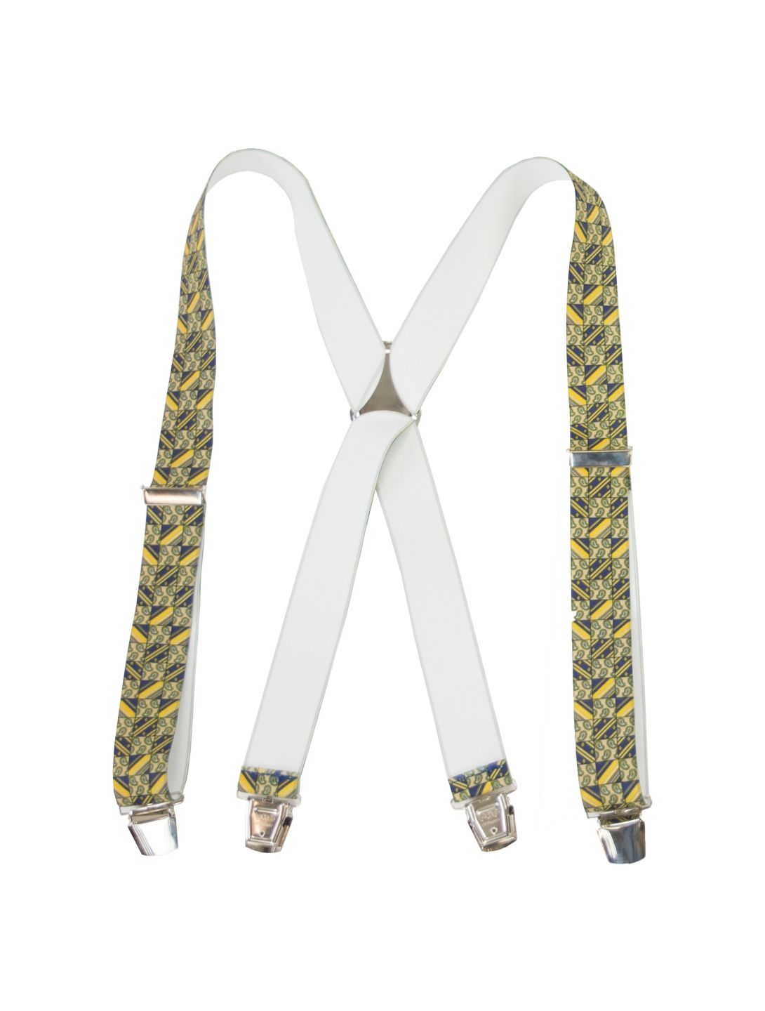 KnowHow, Suspenders, Print, Yellow