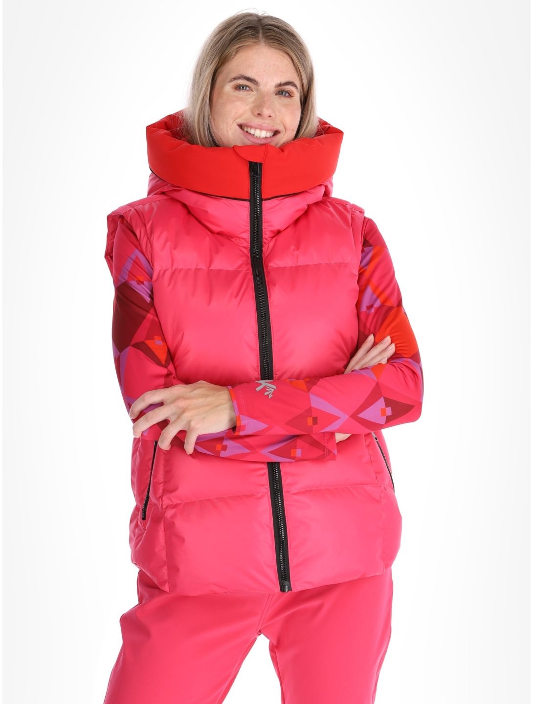 Kou Sportswear, Alpine elegance giacca sci donna Pink rosa 