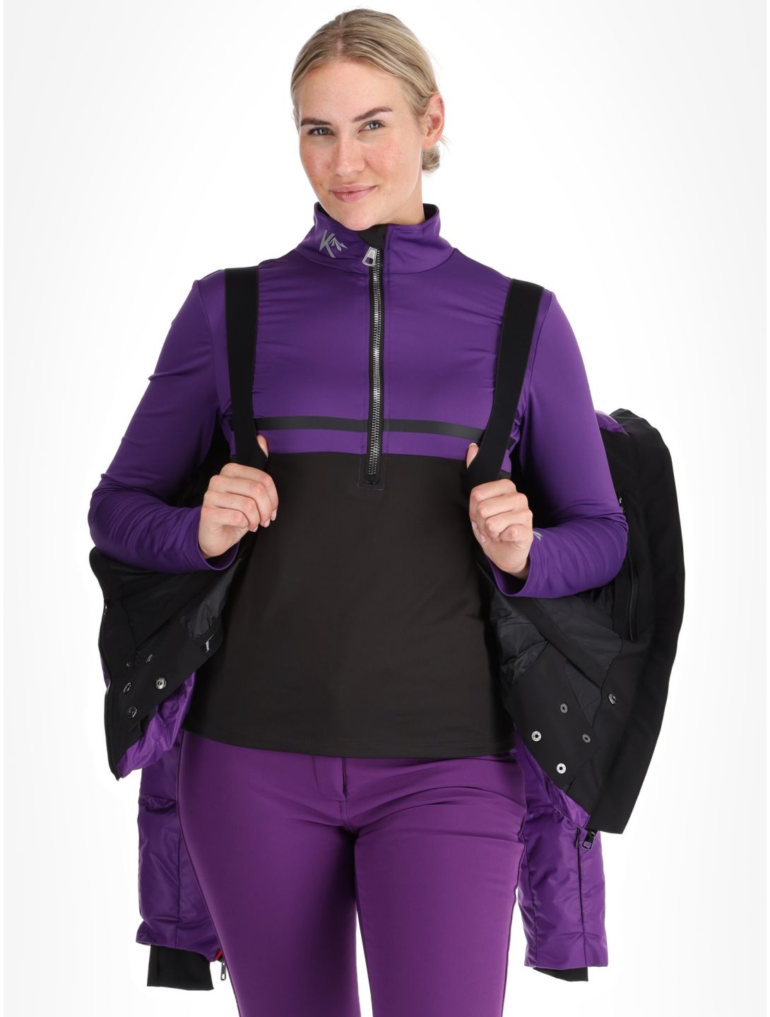 Kou Sportswear, Alpine elegance giacca sci donna Purple viola 