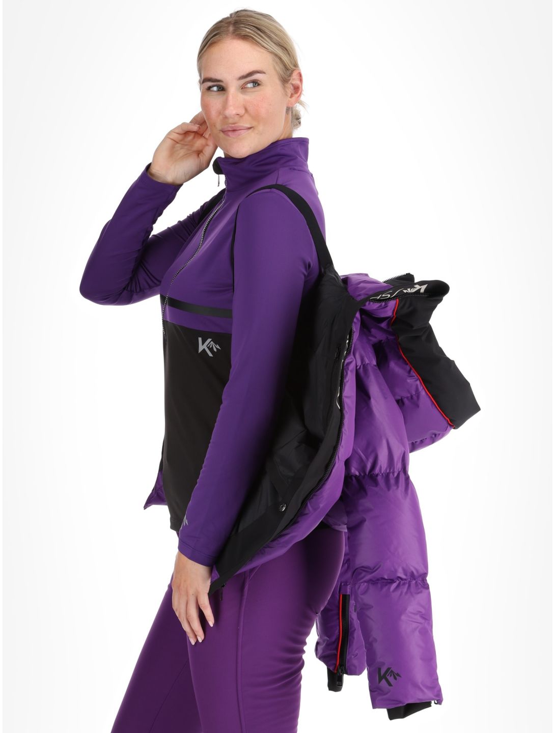 Kou Sportswear, Alpine elegance giacca sci donna Purple viola 