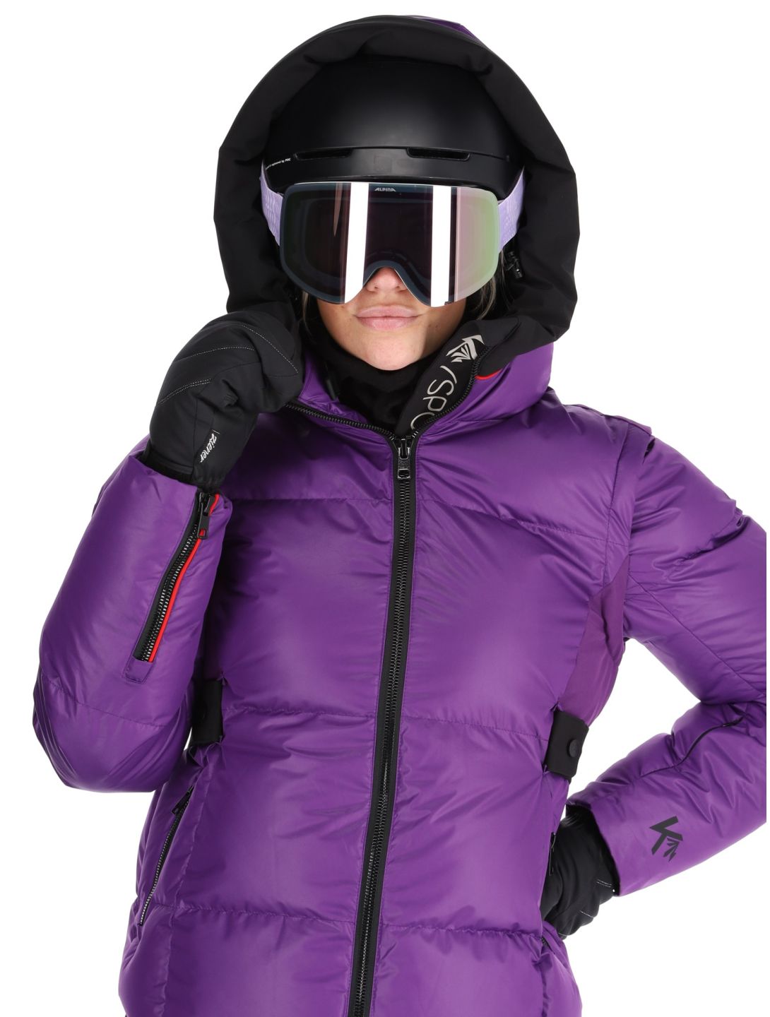 Kou Sportswear, Alpine elegance giacca sci donna Purple viola 