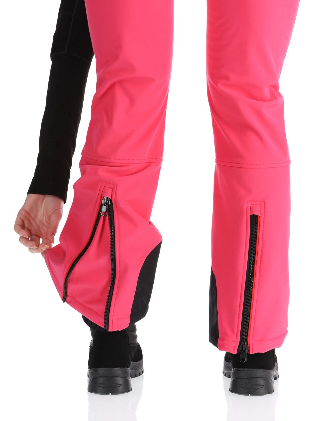 Kou Sportswear, Frost Flare Pants pantaloni da sci softshell donna Pink rosa 