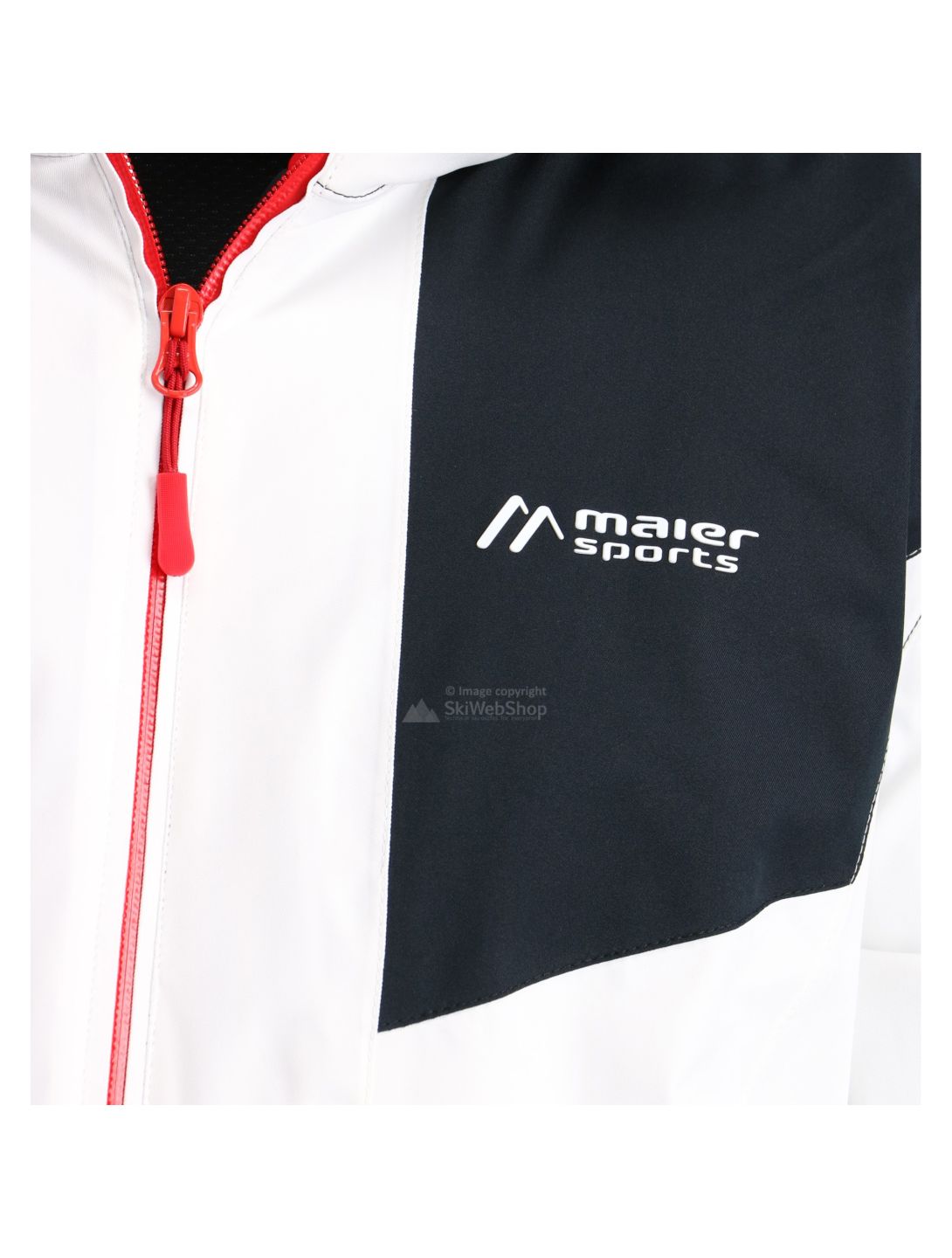 Maier Sports, Ahornbuehl, giacca da sci, uomo, bianco