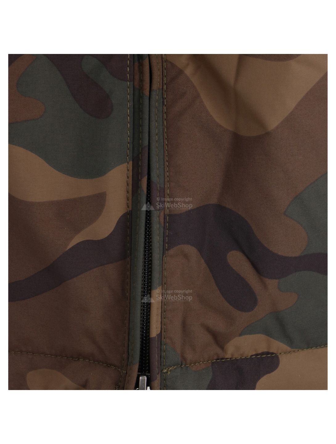 Napapijri, Rainforest anorak, giacca invernale, bambino, camouflage verde