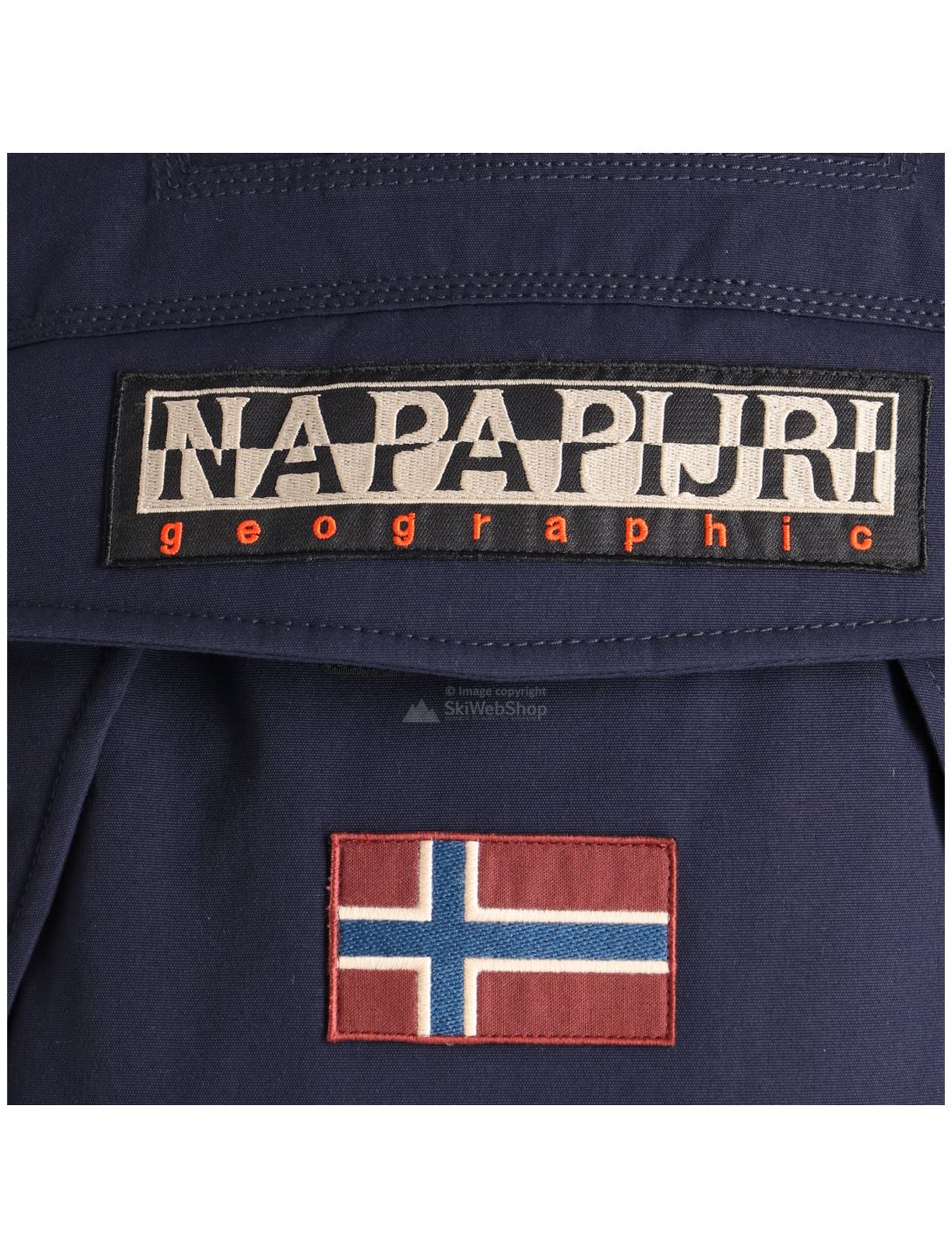 Napapijri, Skidoo anorak, giacca da sci, uomo, blu navy