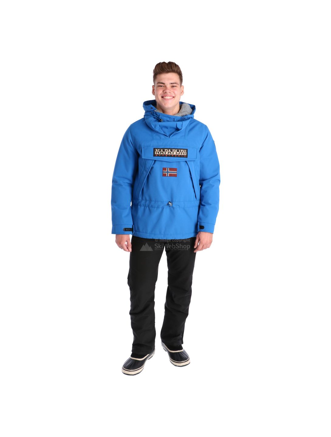 Napapijri, Skidoo anorak, giacca da sci, uomo, blu