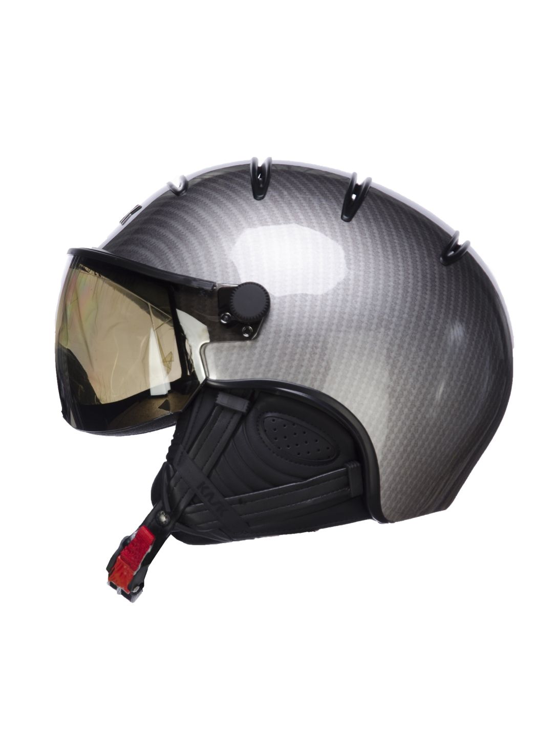 Kask Elite Pro, Ski Helmet, Ligt Carbon-Black