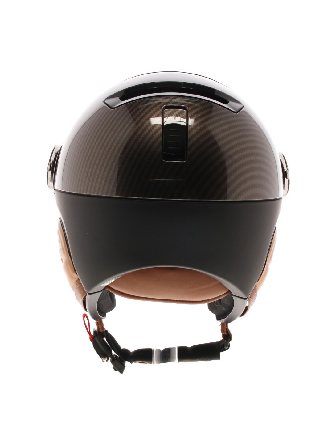 Kask, Piuma-R Elite caschetto con visiera unisex Carbon/Brown marrone, nero 