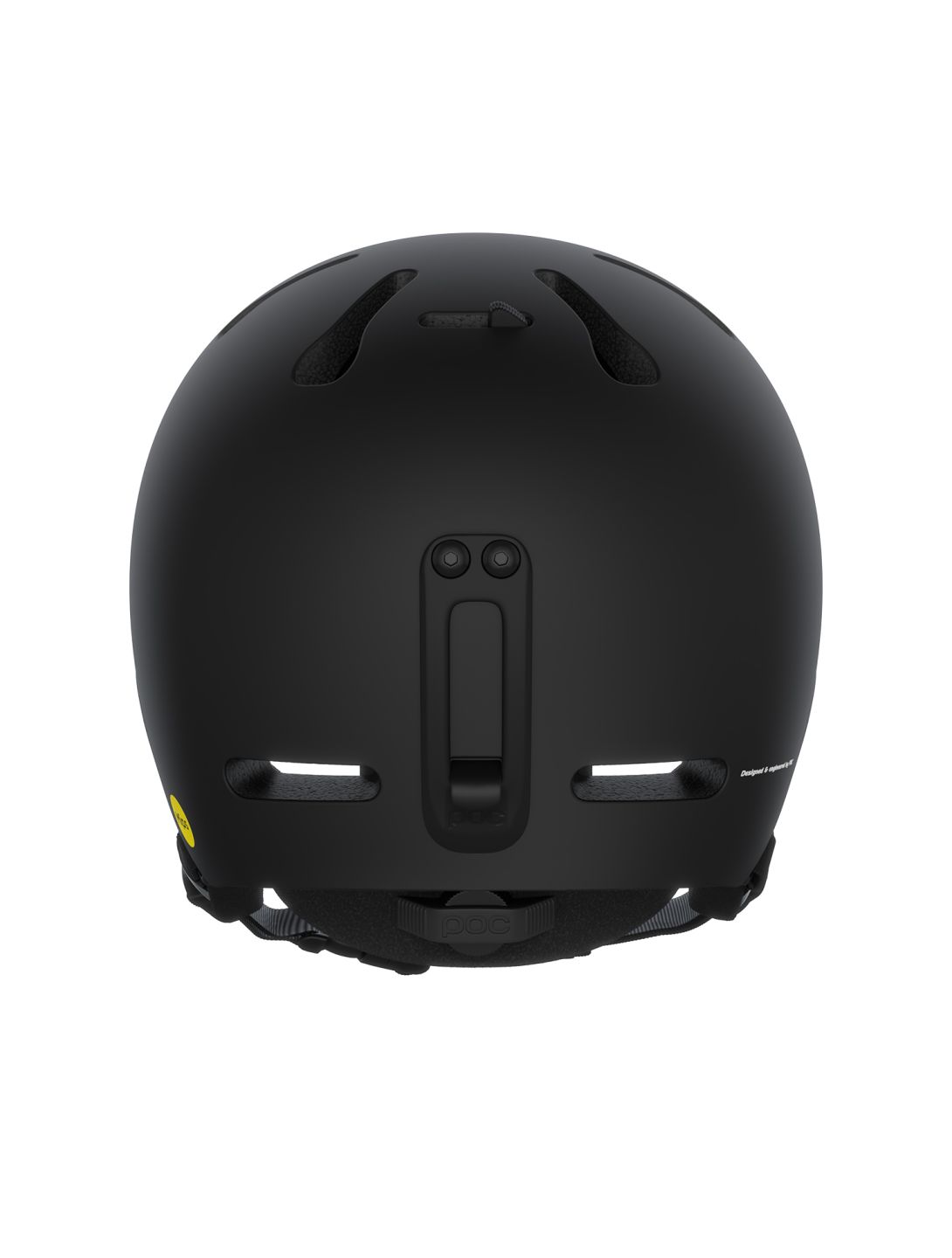 POC, Fornix MIPS casco unisex Uranium Black Matt nero 