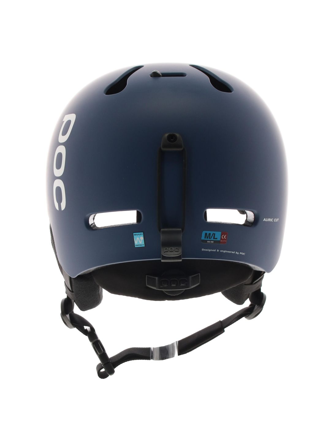 POC, Auric cut casco lead blu 