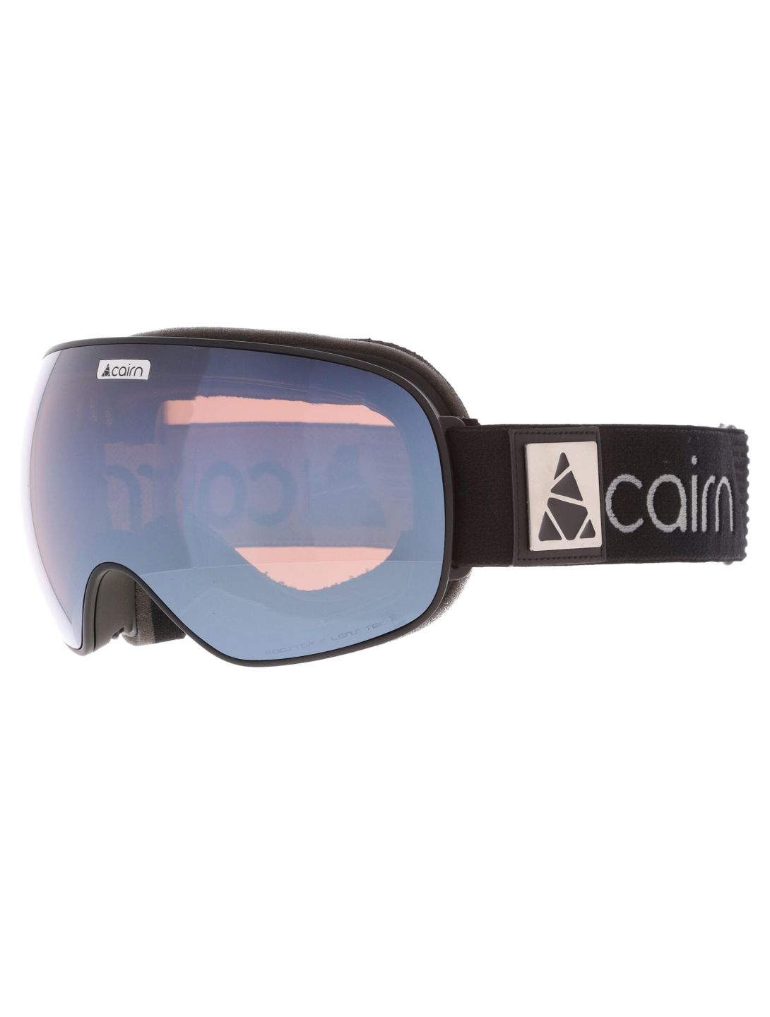 Cairn, Focus Otg mascherina da sci unisex Mat Black Silver Mirror nero, Zilver 