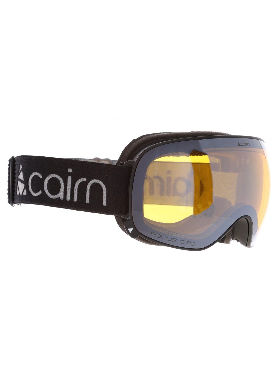 Cairn, Focus Otg mascherina da sci unisex Mat Black Silver Mirror nero, Zilver 