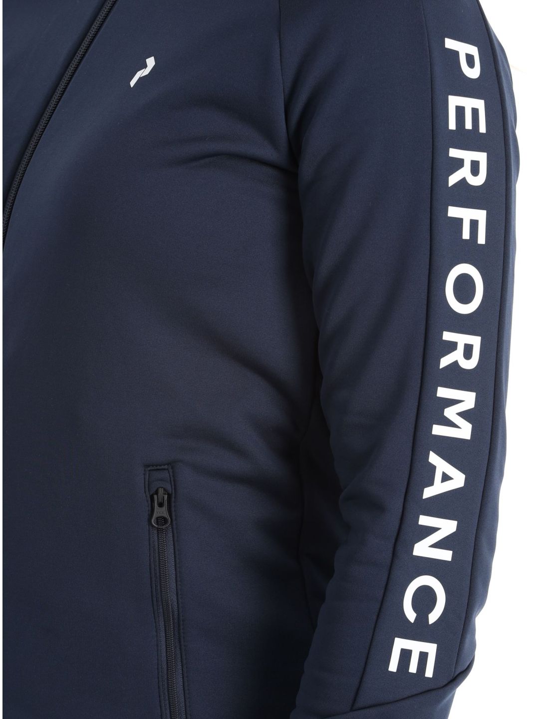 Peak Performance, W Rider Mid Zip gilet donna Blue Shadow-Blue Shadow blu 