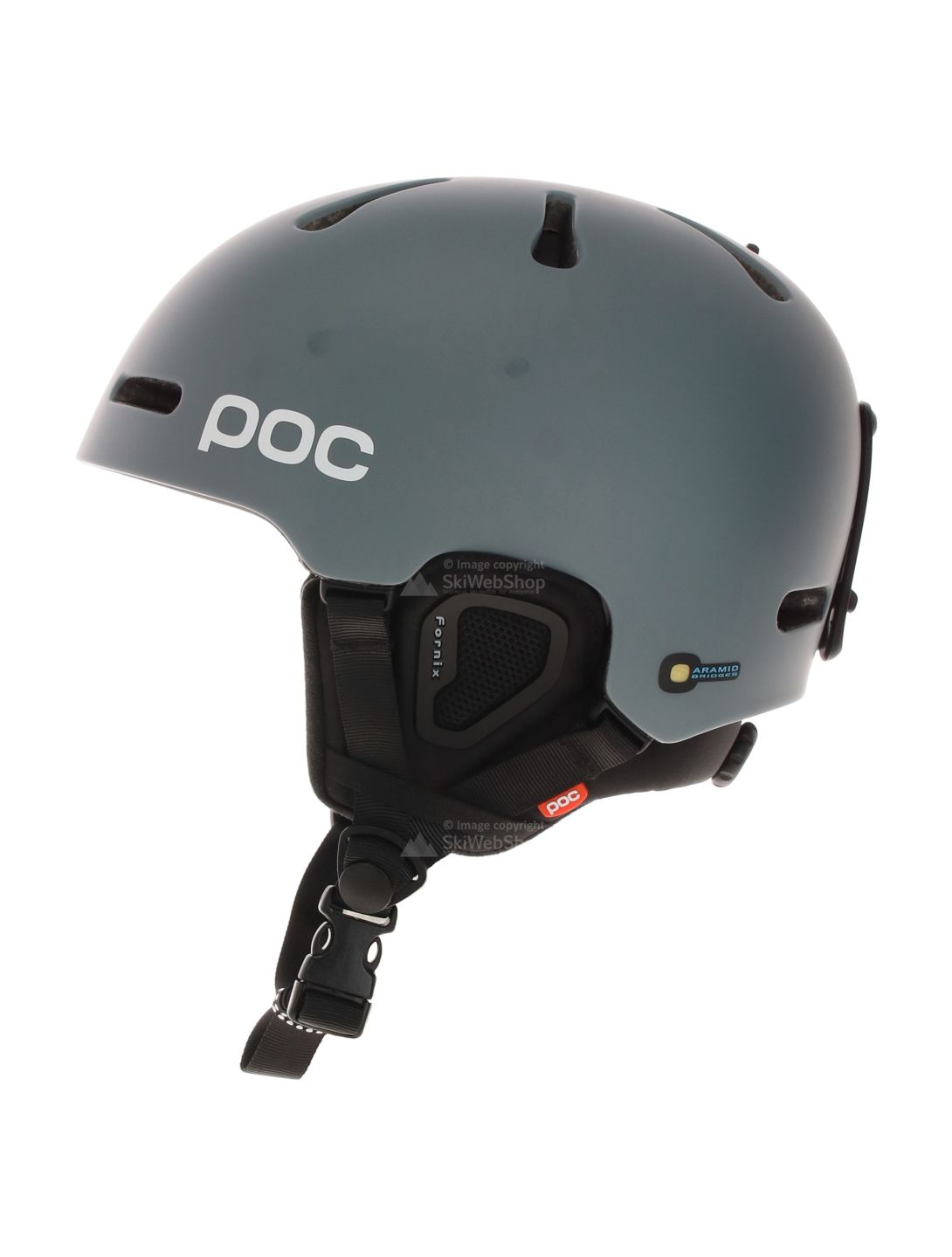 POC, Fornix, casco sci, grigio opaco