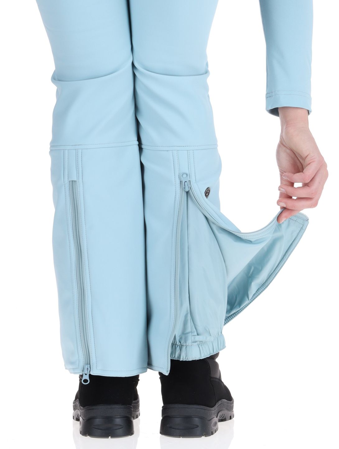 Poivre Blanc, Traditional 24PBH1121/WO/A pantaloni da sci softshell donna Aloe Blue blu 